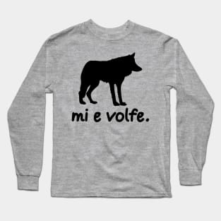 I'm A Wolf (Pandunia) Long Sleeve T-Shirt